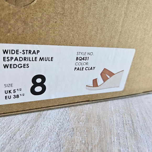 J. Crew Wide-strap Espadrille Mule Wedges - Picture 7 of 7